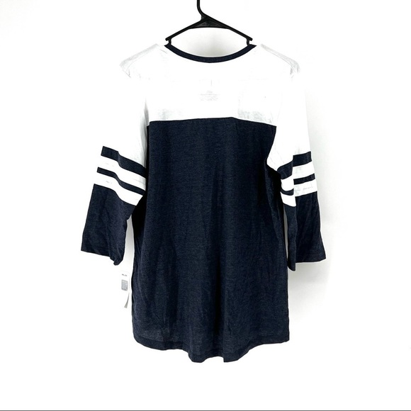 NFL Team Apparel Women's Three-Quarter Sleeve Tennessee Titans T-shirt - Picture 5 of 6